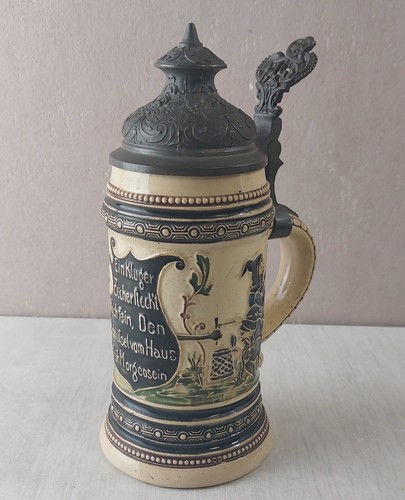 Ancienne chope bierkrug - /,