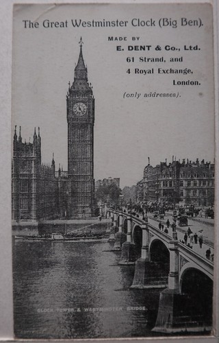 Ancienne carte postale londres - ancienne,