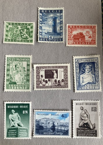 Lot timbres belges neufs - belges,