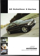 AC Schnitzer BMW 3-Series E46 Accessories c2000 UK Market Sales Brochure