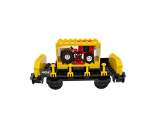 Lego® train 9V RC chemin de fer voie ferrée 4563 wagon jaune tracteur