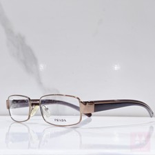 Prada Vintage VPR 51L Eyeframe Eyeglasses Bayonetta Style Eyewear Bezel Glasses