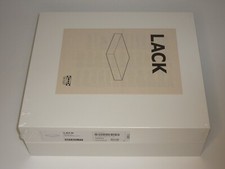 Ikea Lack Floating Wall Shelf 11-3/4" x 10-3/4" 163353 White Set of 2 (1 new)