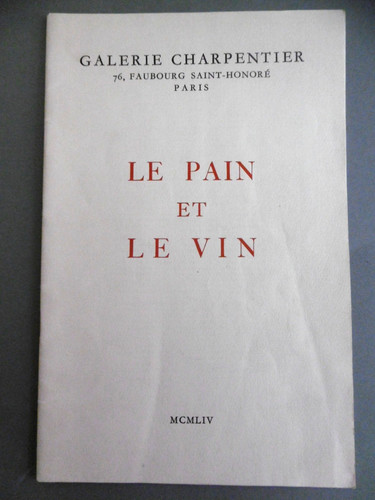 Pain vin catalogue - le,