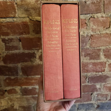 Kipling A Selection of His Stories Volume 1 and 2 - Rudyard Kipling Doubleday