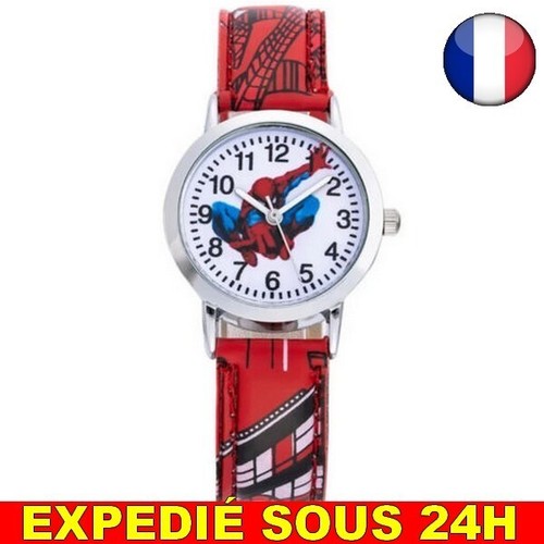 Montre spiderman rouge - spiderman,