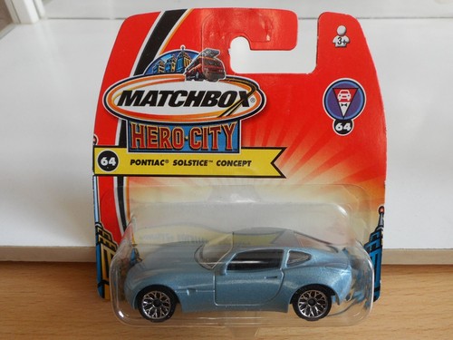Matchbox pontiac solstice - matchbox,