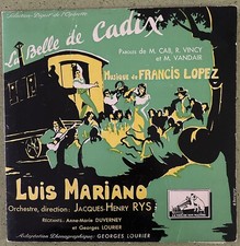 Luis Mariano La Belle de Cadix