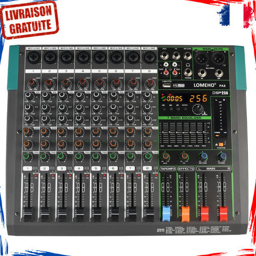 Table mixage audio - de,
