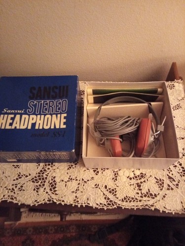 Vintage sansui headphones - vintage,