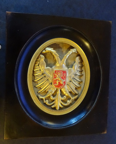 Motif aigle bicéphale - motif, à