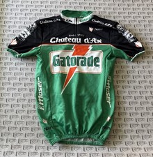 VTG 80s Gatorade Chateau D'AX Salotti Nalini Cycling Jersey Sz 4 / L FREE SHIP