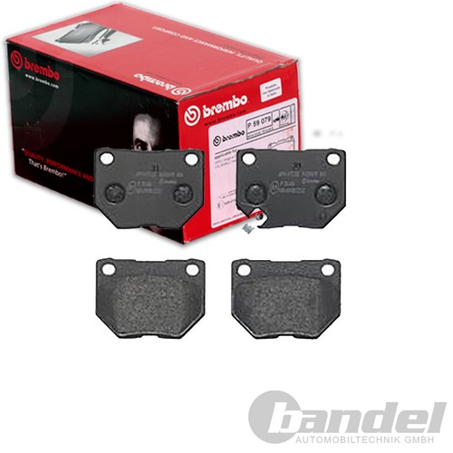 Brembo plaquettes frein - plaquettes, de