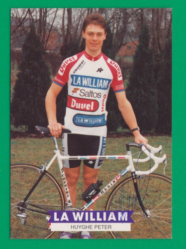 Cyclisme carte cycliste - cycliste, huyghe
