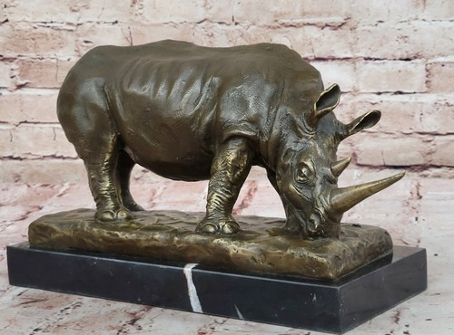 Statue sculpture rhinoceros - statue,