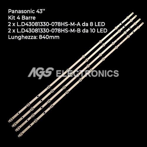 Kit barres led tiras - tv,