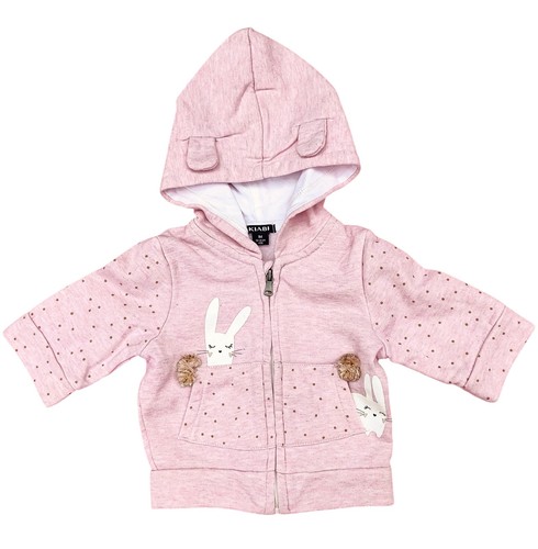 Gilet bébé fille mois rose - gilet,