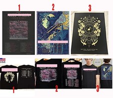 The Even In Arcadia Tour Dates 2025 Poster or T.e.e Sh!rt