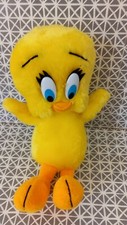 Peluche doudou Titi jaune