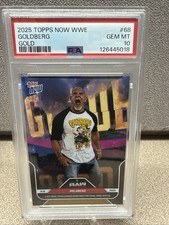 2025 WWE Topps Now Goldberg Gold PSA 10 “ Last ride” 49/50 POP  1