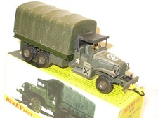 DINKY TOYS, USA Military GMC Bache n1 "dinky" + Driver + Jerrycan j