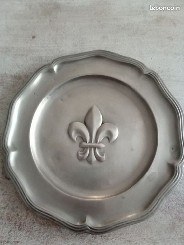 Grande assiette française - , en