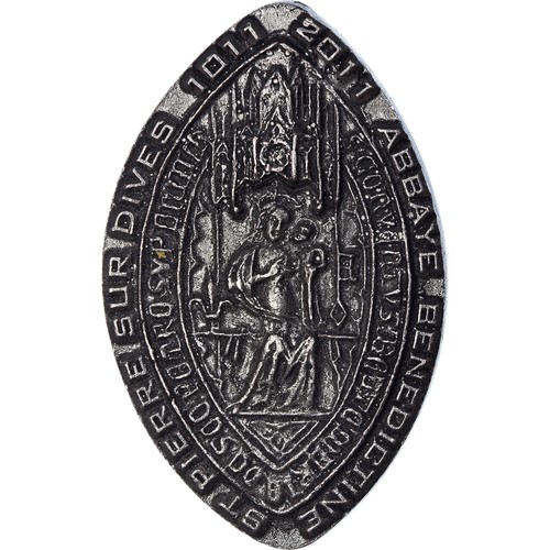 France médaille abbaye - france,, médaille,
