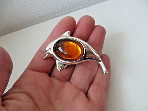 Dauphin christofle cabochon - dauphin,