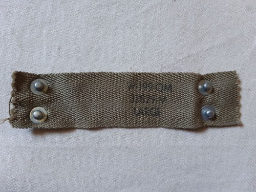 Neck band toile kaki pour - band,