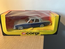 Corgi 325 Chevrolet Caprice Silver / Navy With White Wall Wheels. ULTRA RARE