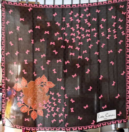 Foulard soie pierre cardin - en,