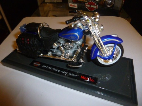 Harley davidson flsts - davidson, heritage