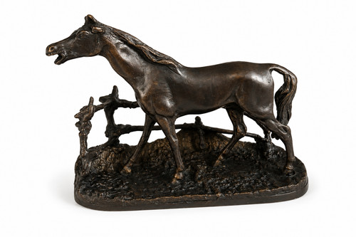 Bronze pierre jules mène - pierre-jules, mène.