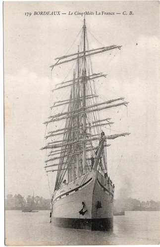 Carte postale bateau - carte,