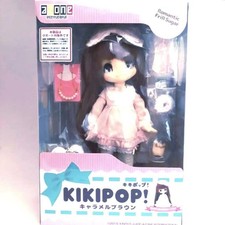 AZONE KIKIPOP ! Poupée romantique à volants sucre caramel marron jus Kinoko