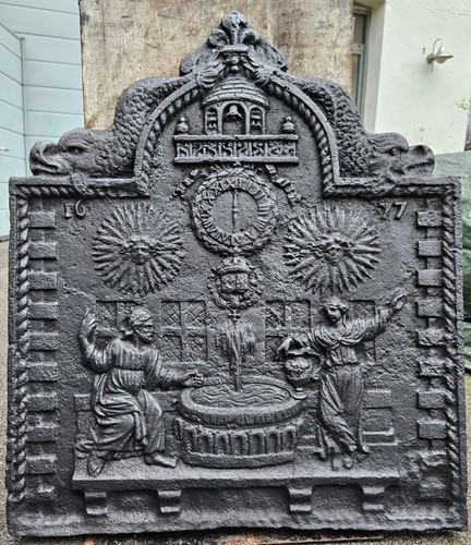 Plaque cheminée 60 cm - 71,