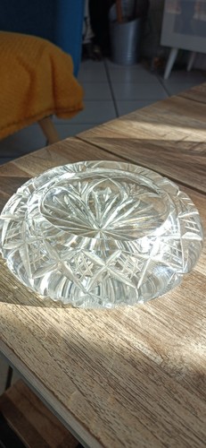 Cendrier vintage cristal - vintage,