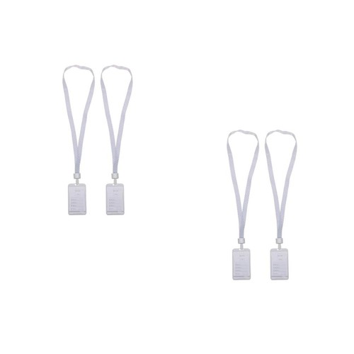 Lot porte badges - 4, porte-badges