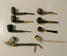 pipes anciennes, lot de 8
