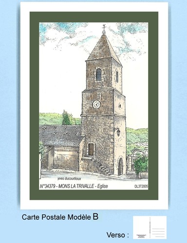 34379 carte postale - 34379,