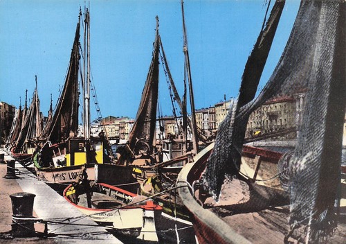 Sete les bateaux peche - sete, a