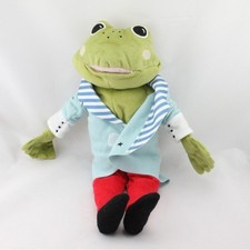 Doudou grenouille verte veste