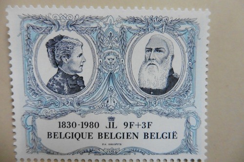 Timbre 150 ans belgique - 150,