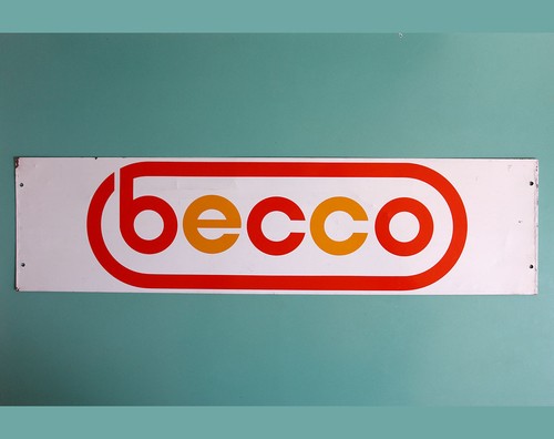 Tôle publicitaire becco - tôle,