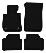 Tapis de sol en velours noir