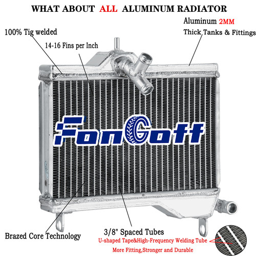 Rangées aluminium radiateur - 2,