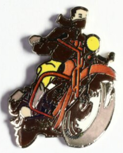 Pin moto motard - pin's,