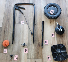 Replacement parts for Scotts basic broadcast spreader green (L)