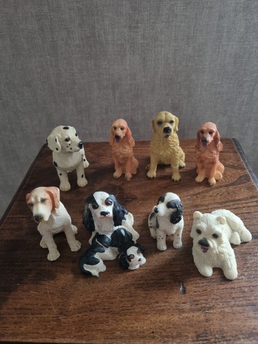 Lot figurines chiens vintage - 8,