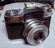 Zeiss Ikon Contaflex Super 35mm Camera Carl Zeiss Tessar 50mm f/2.8 Germany